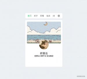 2024新拟态个人主页网站源码-织音云论坛